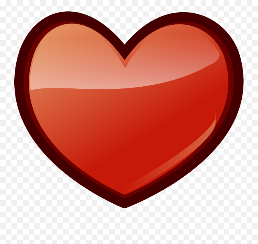 Heart Clipart Vector Free - Heart Shape Cartoon Png Emoji,Free Heart Clipart