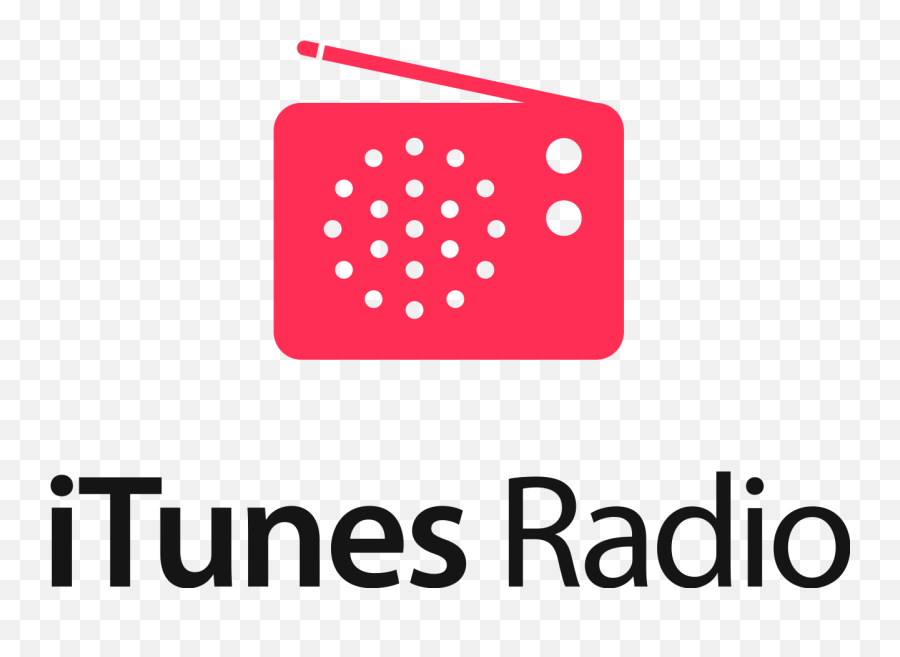 Itunes Radio Transparent Png - Itunes Radio Logo Emoji,Itunes Logo Png
