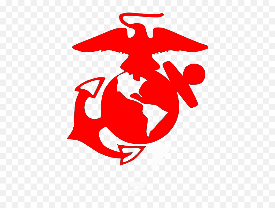 Usmc Red Clip Art At Clkercom Vector - Logo Usmc Marine Corps Emoji,Marine Corps Logo Vector