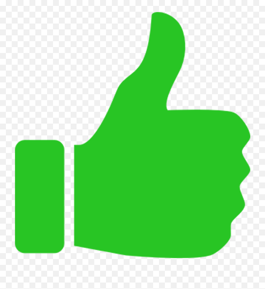 Thumbs Up Clipart - Transparent Thumbs Up Emoji,Thumb Up Png