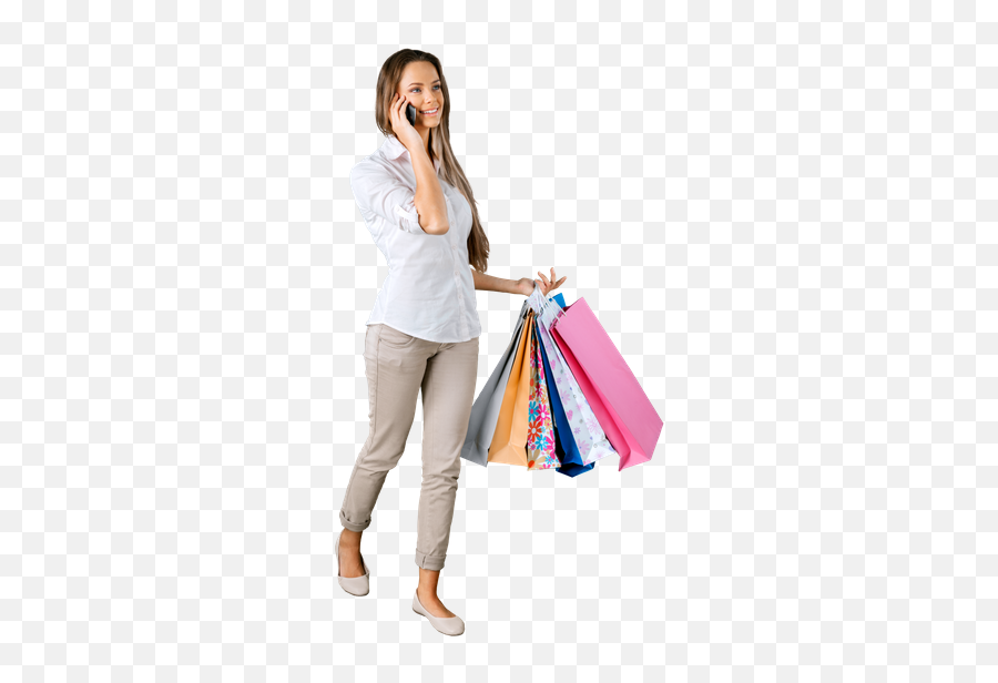 Download Free Png Woman Walking With Shopping B - Dlpngcom Woman Shopping Bags Png Emoji,Woman Walking Png