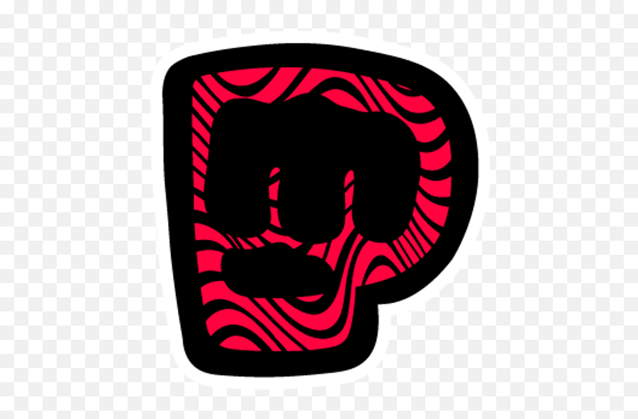 Pewdiepie Red Logo - Red Pewdiepie Logo Emoji,Mr Beast Logo