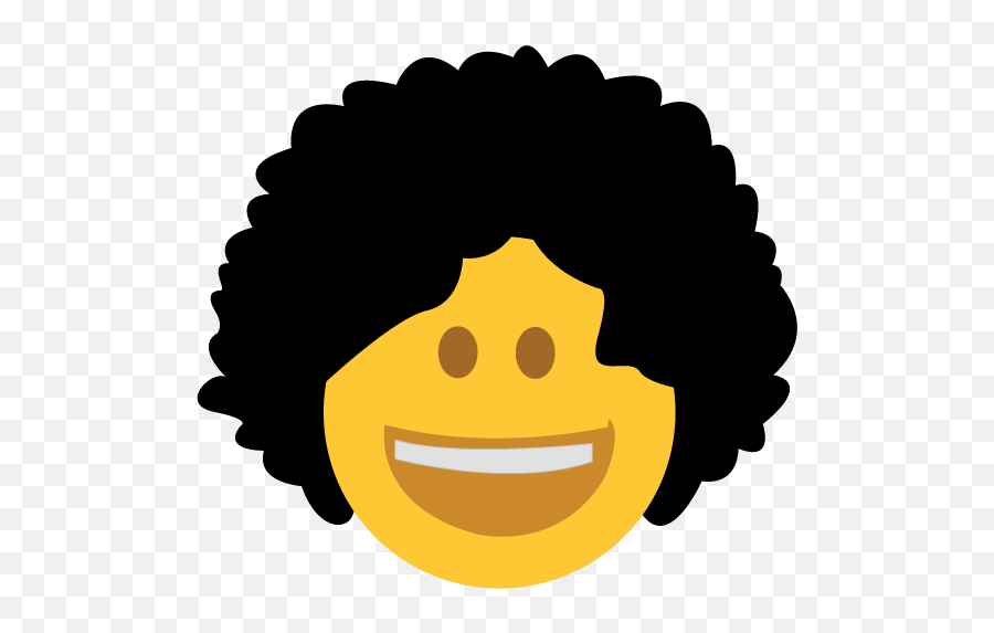Emojis Wow247 Afro - Afro Hair Emoji Png,Wow Emoji Png