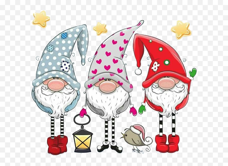 Duendes - Merry Christmas Cute Gnomes Emoji,Feliz Navidad Clipart