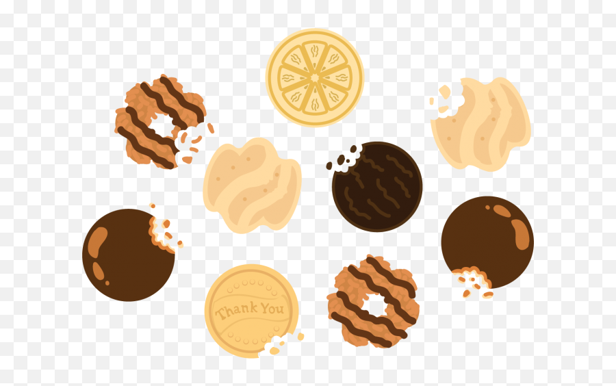 Tags - Transparent Girl Scout Cookie Clip Art Emoji,Girlscout Cookie Clipart