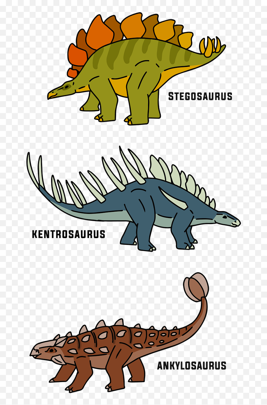 Dinosaurs Stegosaurus Kentrosaurus Emoji,Stegosaurus Png