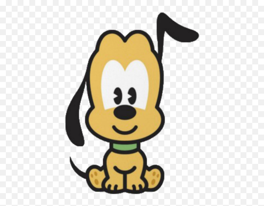 Mq Pluto Baby Disney Dog - Cute Disney Characters To Emoji,Pluto Clipart