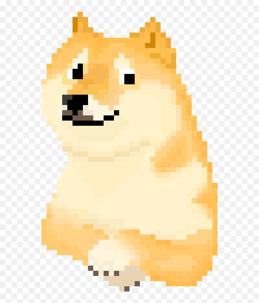 Pixilart - Doge By Creepykitty Doge 64 X 64 Emoji,Doge Png