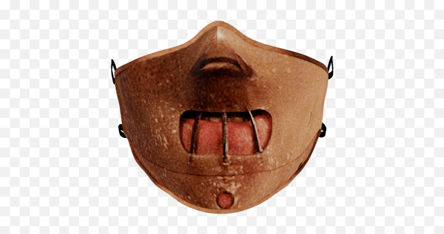 Lecter Face Mask - Mask Emoji,Face Mask Png