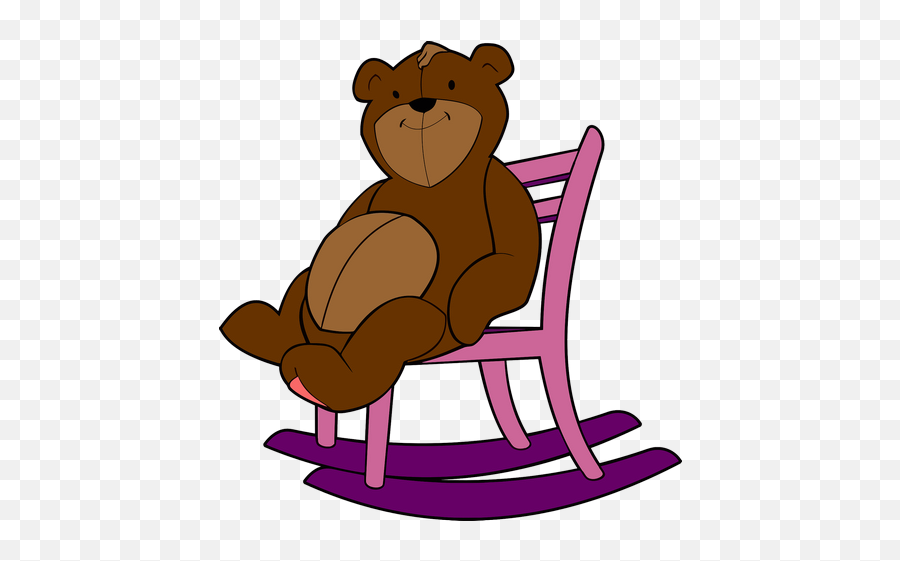 Rocking Chair Stuffed Animal Transparent Png Images U2013 Free Emoji,Stuffing Clipart