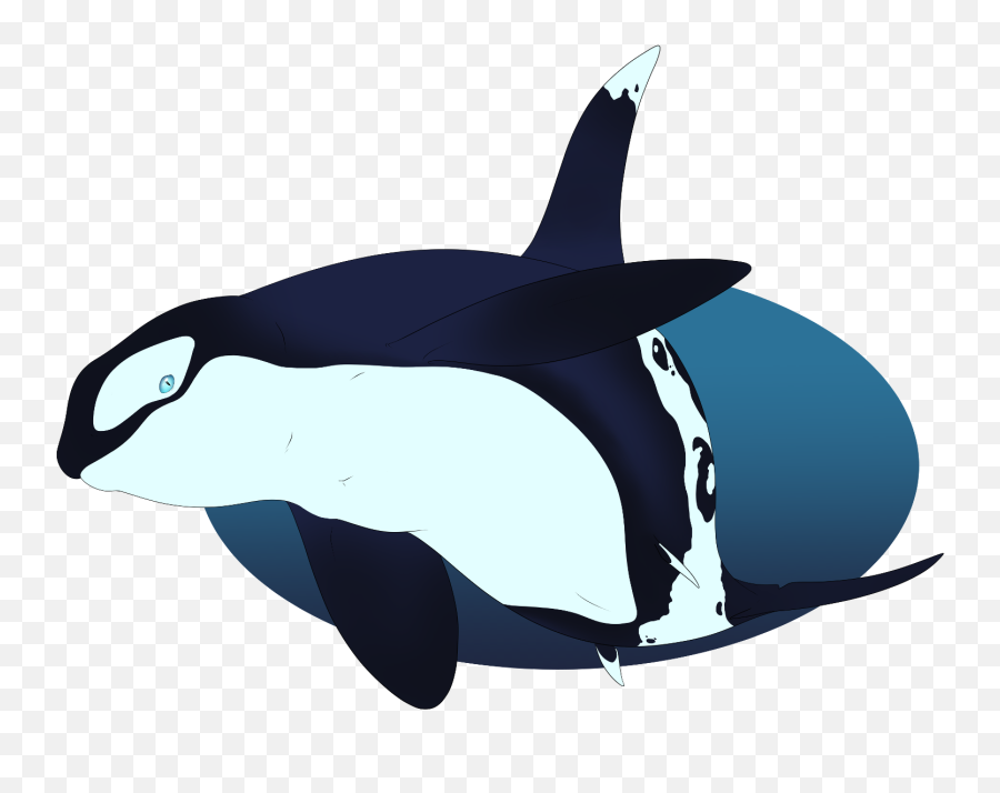 Big Man By Wolf Malfunction - Killer Whale Clipart Full Emoji,Killer Whale Clipart