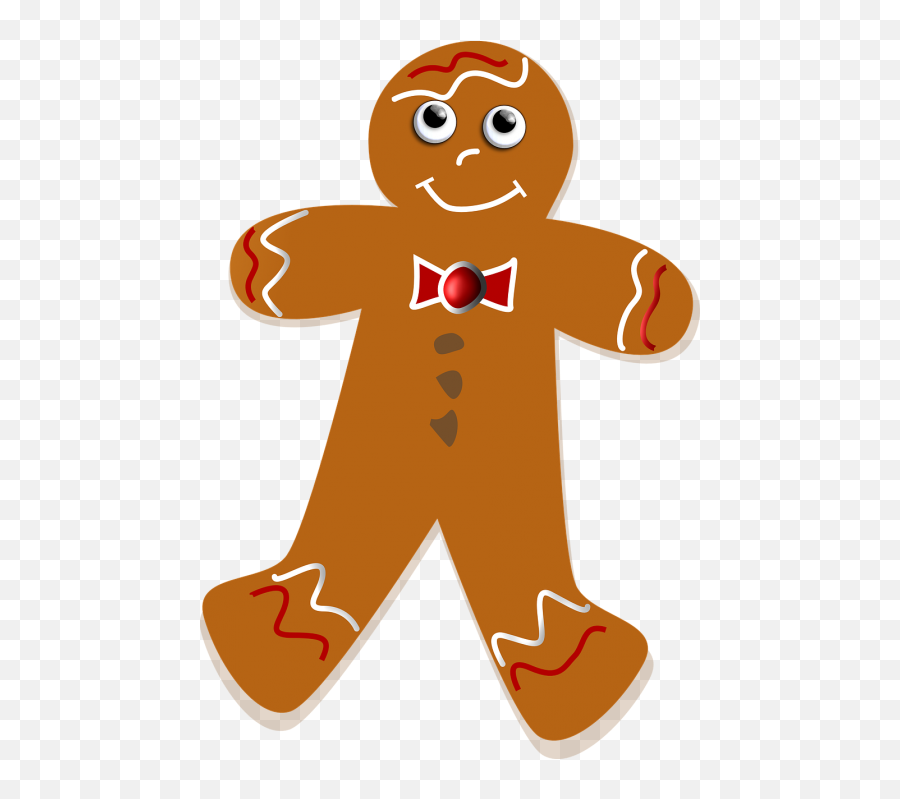 Gingerbread Man Public Domain Image Search - Freeimg Emoji,Gingerbread Woman Clipart