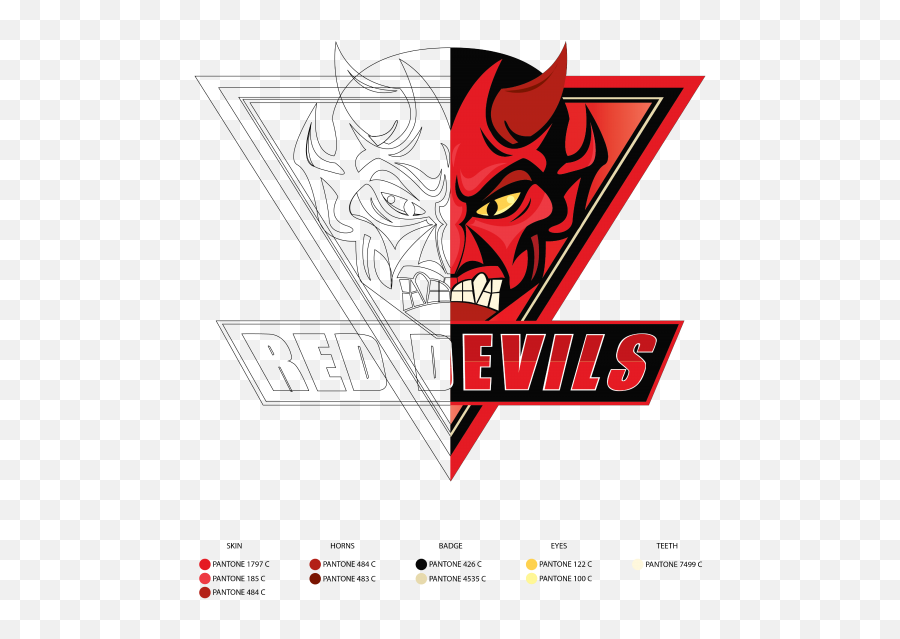 A Complete Rebrand For A Top Sporting Organisation Webrevolve Emoji,Red Devils Logo