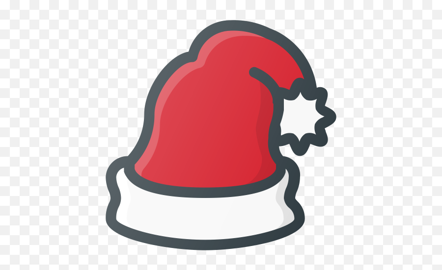 Claus Santa Hat Santa Hat Christmas Icon - Free Download Toque Emoji,Christmas Hat Png