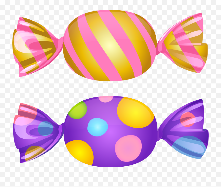 Free Transparent Candy Clipart - Two Candies Clipart Emoji,Candy Clipart