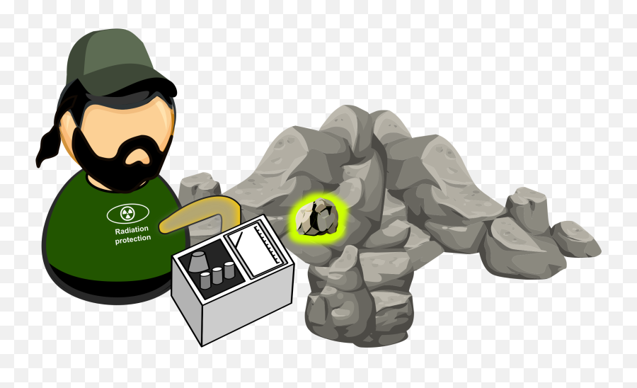 Radioactive Minerals Rocks Clipart - Clip Art Emoji,Rocks Clipart