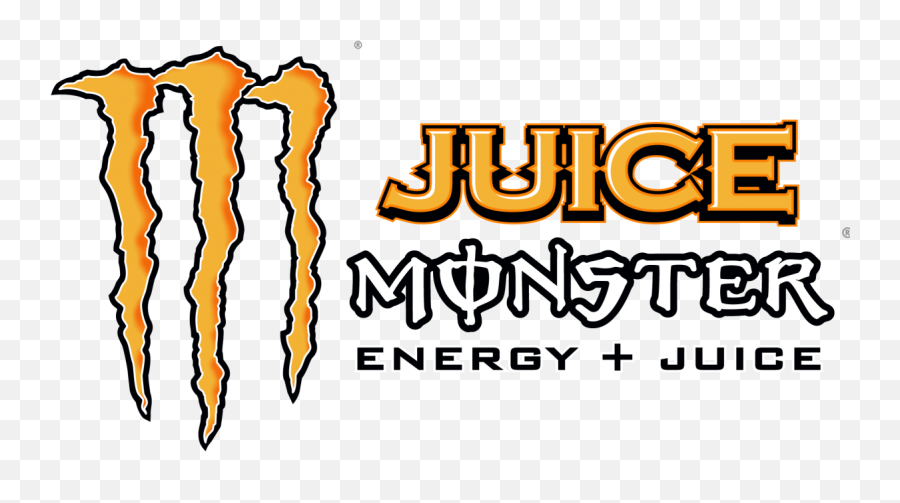Real Fruit Juice Energy Drinks - Monster Energy Emoji,Monster Logo