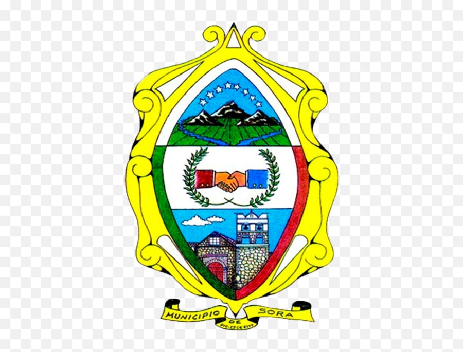 Escudo Municipio De Sora - Sora Boyacá Escudo Png Emoji,Sora Png