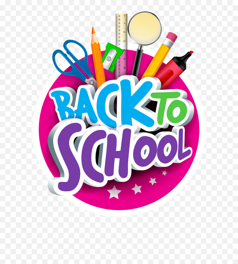 School Png Transparent Cartoon - Clipart Back To School Cartoon Emoji,Welcome Back Clipart