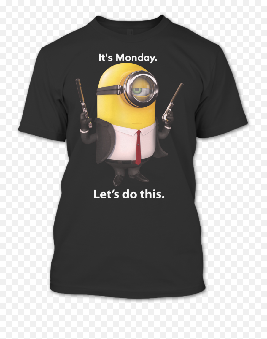 Itu0027s Monday Letu0027s Do This Minion T Shirt - T Shirt 8eme Rpima Emoji,Minion Logo