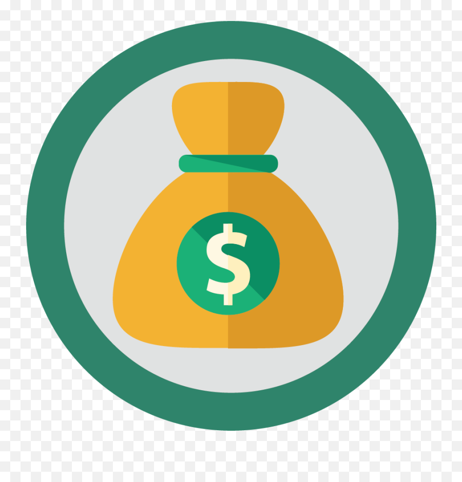 Money Bag Icon Png Clipart - Transparent Money Bag Png Transparent Finance Icons Emoji,Money Icon Transparent