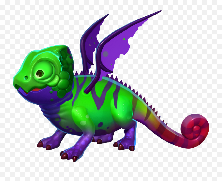 Chameleon Dragon - Chameleon Dragon Dragon Mania Legends Emoji,Chameleon Png