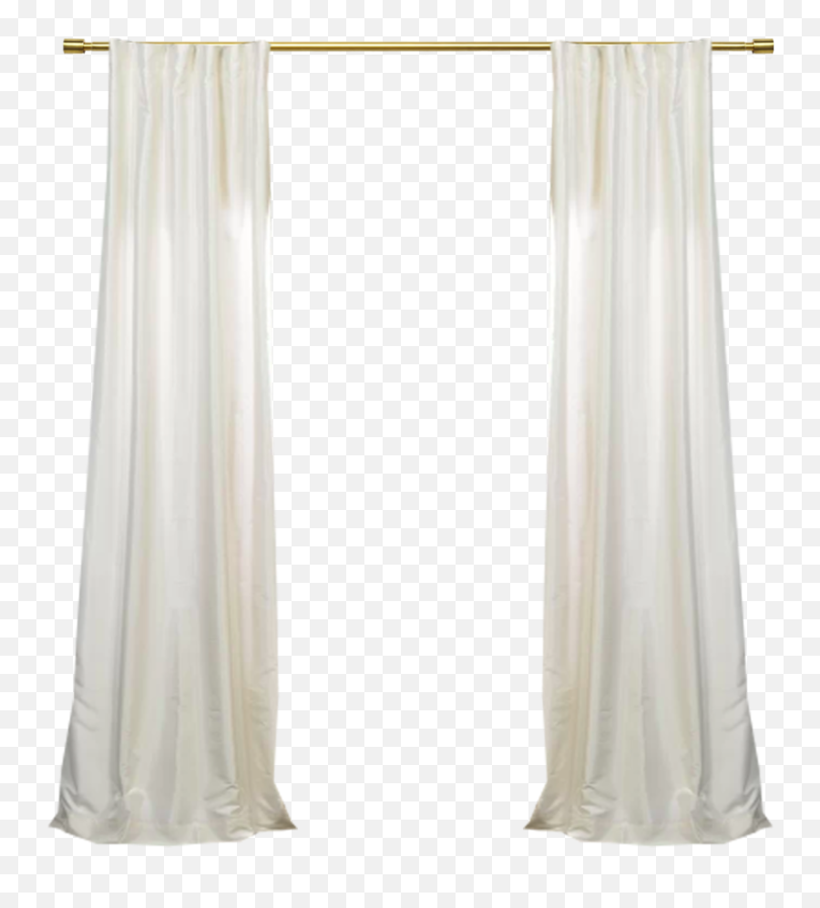 White Curtains - Off White Curtain Png Emoji,Curtains Png