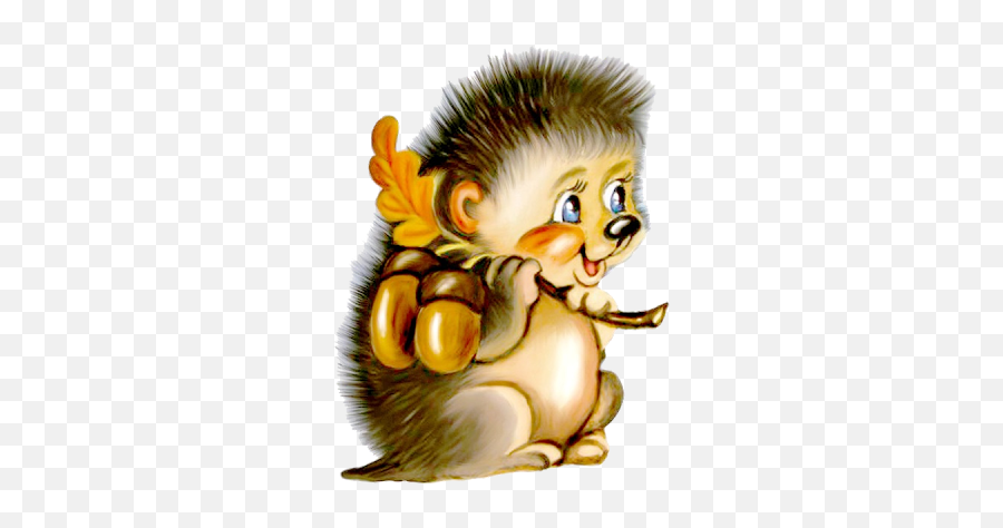 Cartoon Porcupine - Baby Hedgehog Clipart Emoji,Porcupine Clipart