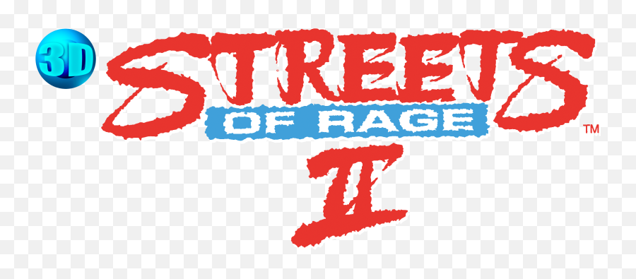 Streets Of Rage 2 Logo Png - Streets Of Rage Emoji,Streets Of Rage Logo