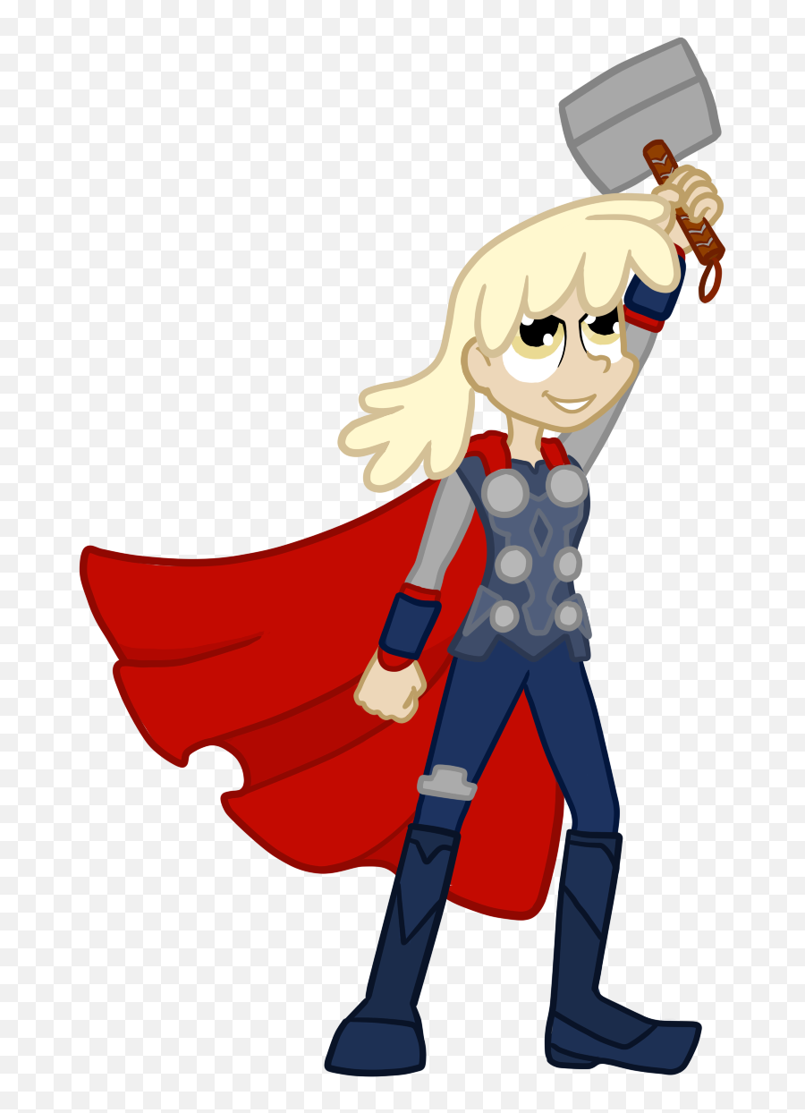 Thor Animated Character Transparent Hd - Thor Emoji,Thor Clipart