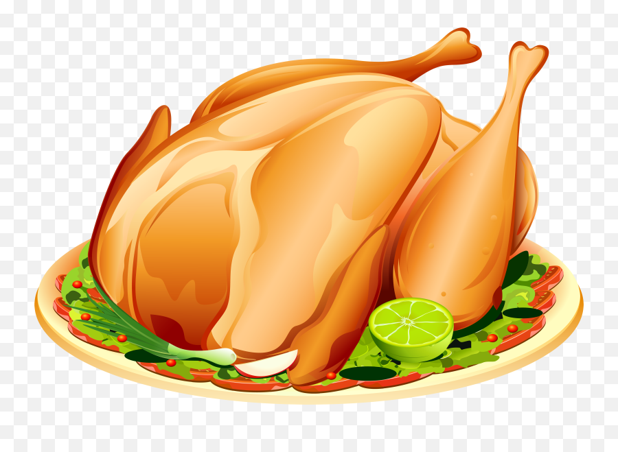 Library Of Cooked Thanksgiving Turkey - Roast Turkey Clipart Png Emoji,Thanksgiving Turkey Clipart