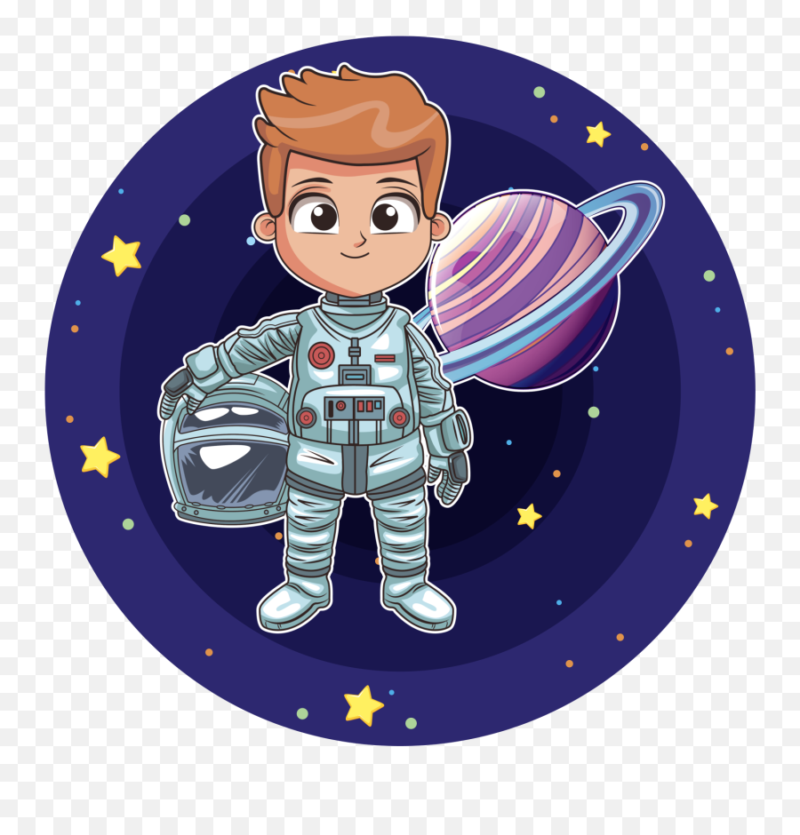 Pin By Brandy Gleim On Kids Canvas Space - Clipart Child Astronaut Png Emoji,Space Clipart