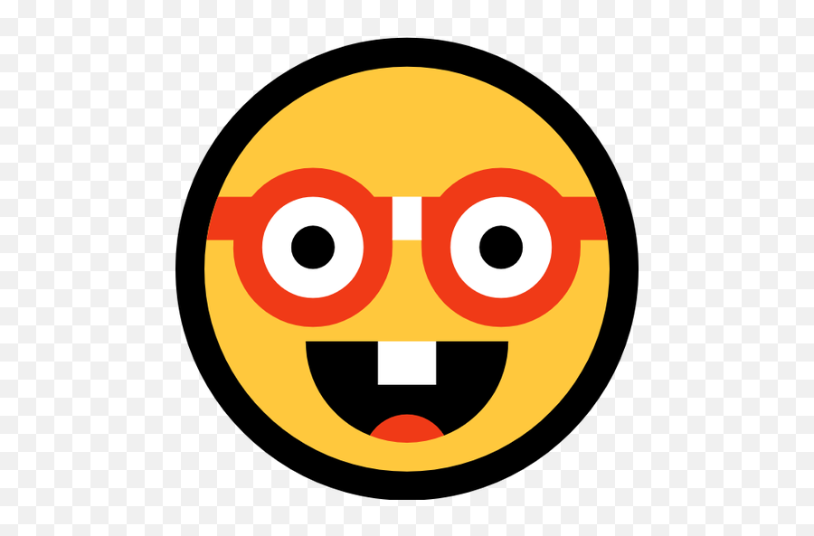 Emoji Image Resource Download - Windows Nerd Face,Nerd Emoji Png