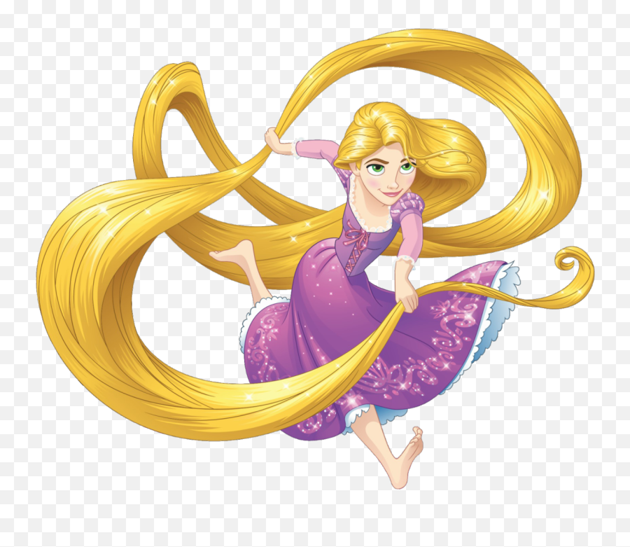 Artworkpng En Hd De Rapunzel - Disney Princess Disney Emoji,Tangled Clipart
