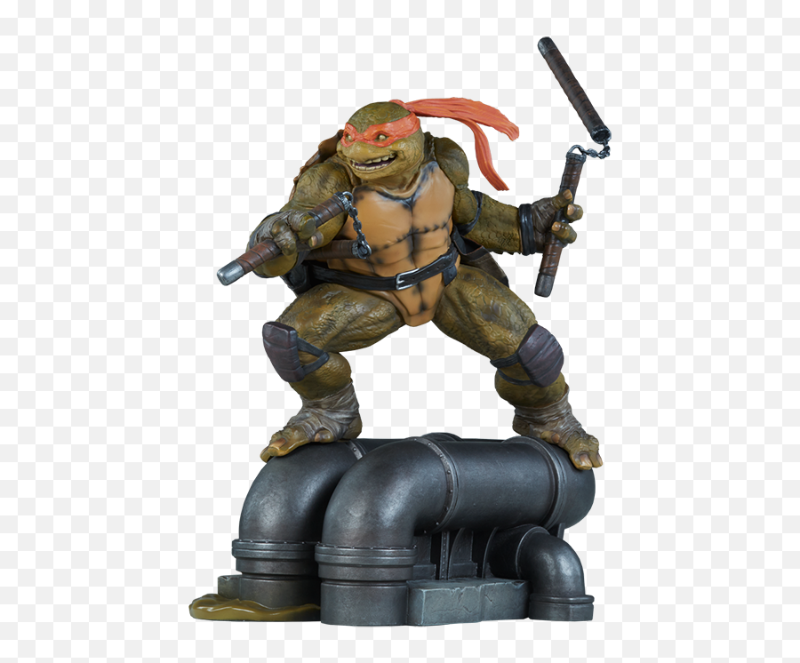 12 Tmnt Statue Michelangelo - Teenage Mutant Ninja Turtles Emoji,Teenage Mutant Ninja Turtles Png
