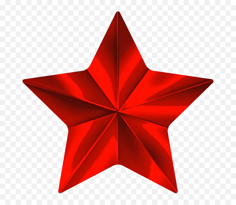 Red 3d Star Png Transparent Background Hd - Yourpngcom Emoji,Red Background Png