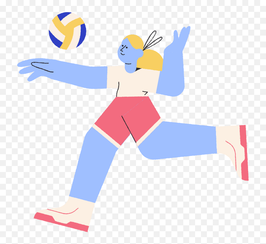 Volleyball Clipart Illustrations U0026 Images In Png And Svg Emoji,Volleyball Player Png