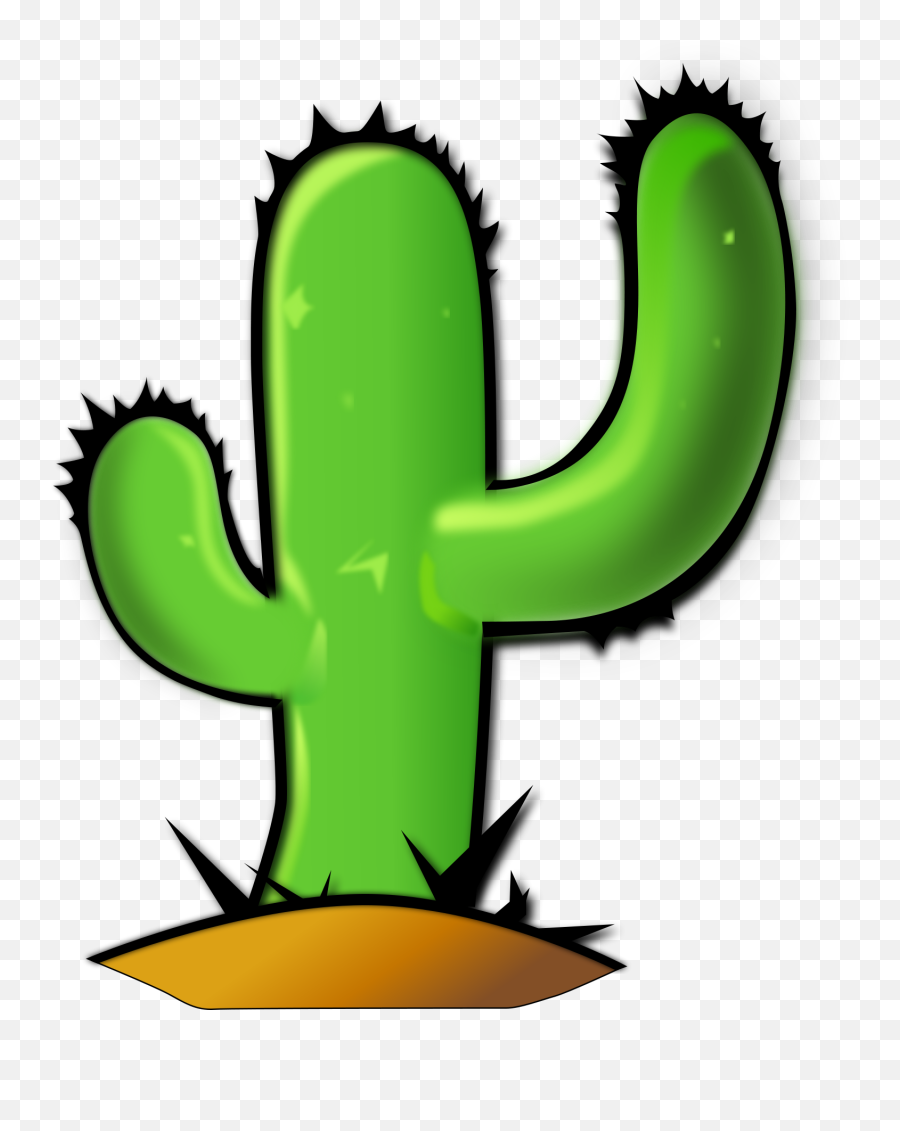 Cactus Sticker Cute Cactus Sticker - Clip Art Library Emoji,Cute Cactus Png