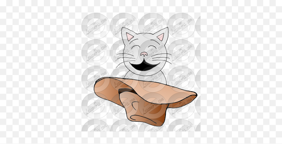 Cat In Hat Picture For Classroom - Happy Emoji,Cat In The Hat Clipart