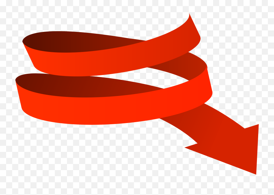 Red Arrow Png - Garis Lengkung Merah Png Emoji,Red Arrow Transparent Background
