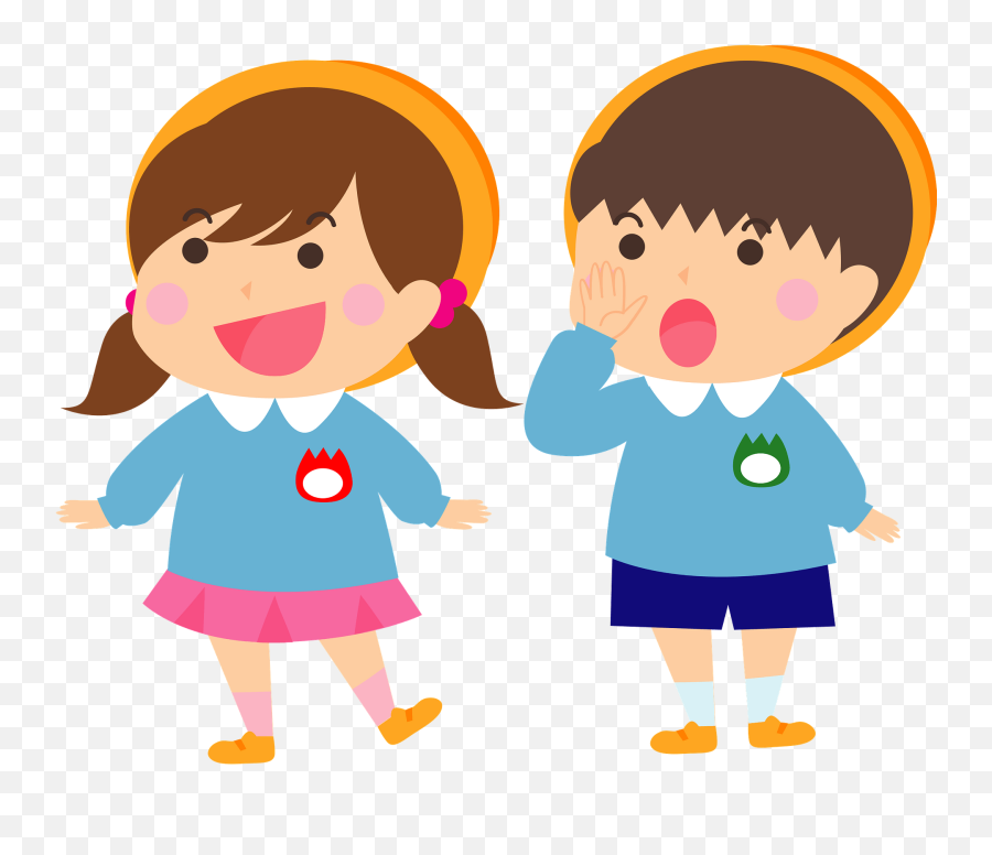 Boy And Girl Clipart - Clipart Boy And Girl Png Emoji,Boy And Girl Clipart