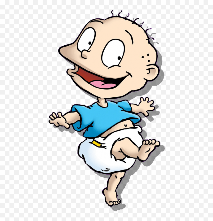 Tommy Pickles Baby Rugrats 90s Cartoons - Tommy Pickles Emoji,90s Png