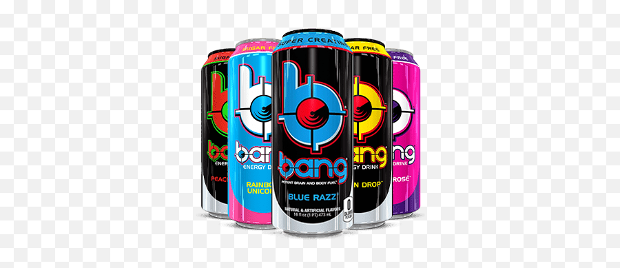 Vpx Bang Rtd Energy Drink - Blue Razz Bang Emoji,Bang Energy Drink Logo