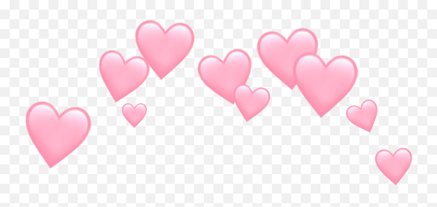 Heart Crown Png Emoji Clipart - Heart Crown Png,Transparent Heart Emoji