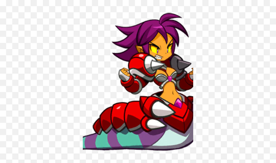 Naga - Fictional Character Emoji,Shantae Png