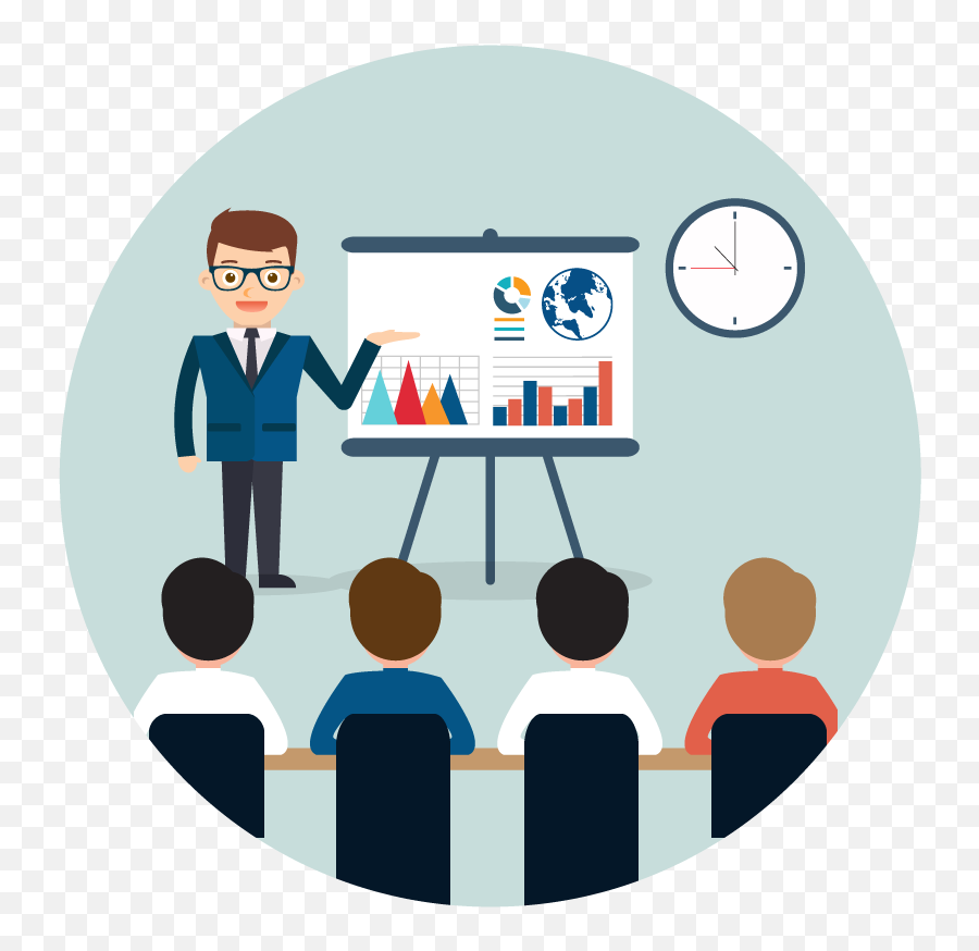 Training Clipart Corporate Trainer - Sales Trainer Emoji,Training Clipart