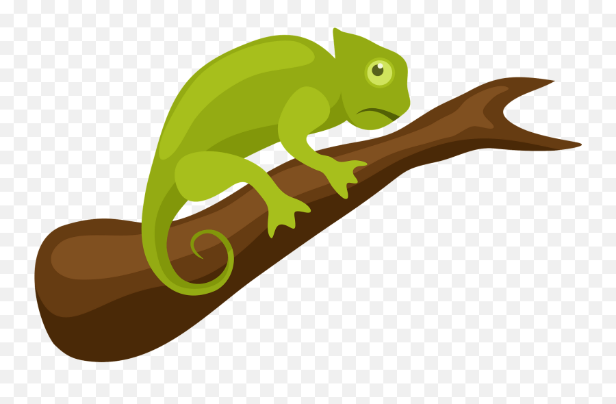 Chameleon Clipart - Transparent Background Chameleon Clipart Emoji,Chameleon Png