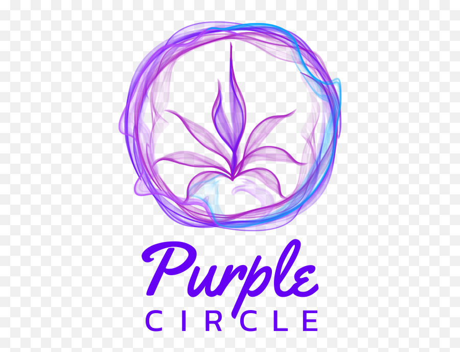 Purple Circle - Purple Circle Cannabis Emoji,Purple Circle Png
