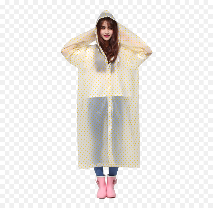 Cheap Waterproof Transparent Raincoat - Hooded Emoji,Transparent Raincoat