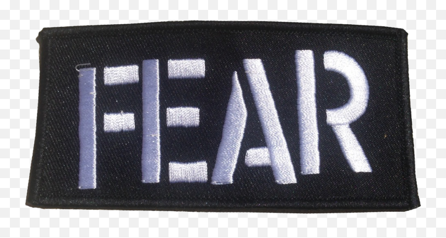 Fear Logo Patch - Solid Emoji,Descendents Logo